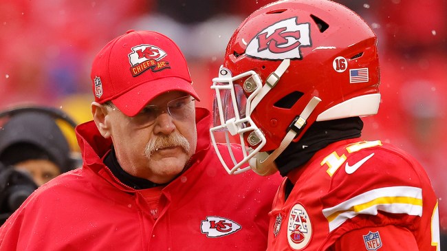 Andy Reid and Kadarius Toney