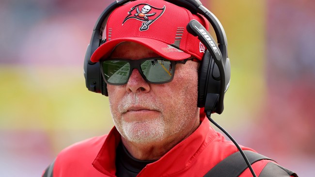 Buccaneers head coach Bruce Arians