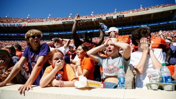 Disappointed Clemson Fan Trending For Hilarious Postgame Interview Antics