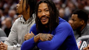 Derrick Rose Goes Viral For Looking Insanely Bored At A Drake Concert