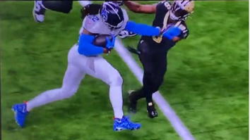 Derrick Henry Sends Saints Defender Flying With Nasty Stiff-Arm