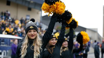Iowa Cheerleader Loses Pants In Embarrassing Sideline Wardrobe Malfunction