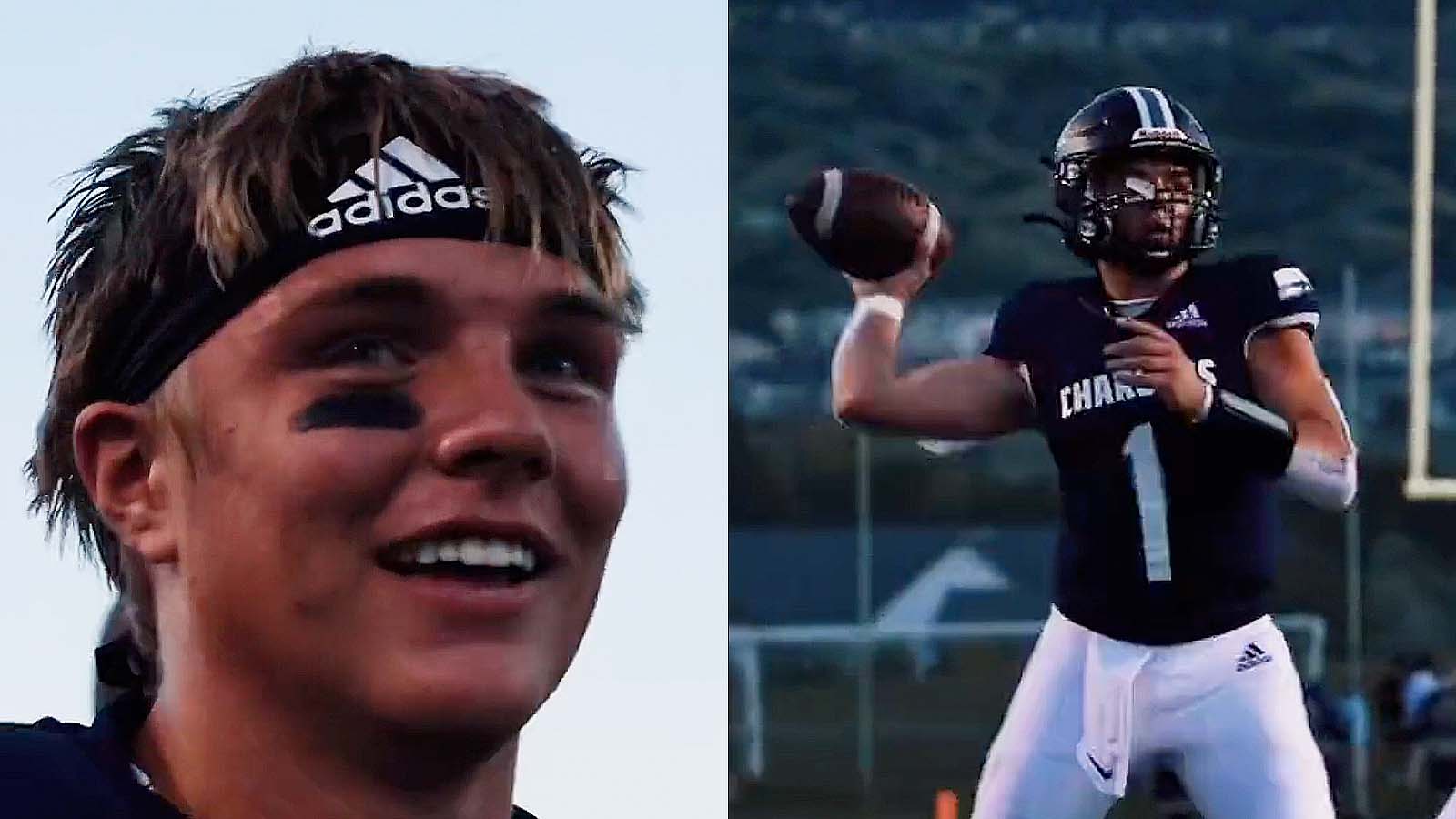 Isaac Wilson Corner Canyon Utah Stats Passing Yards Leader High School Football