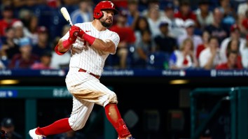 Kyle Schwarber Launched A 485-Foot Missile HR Completely Out Of Truist Park