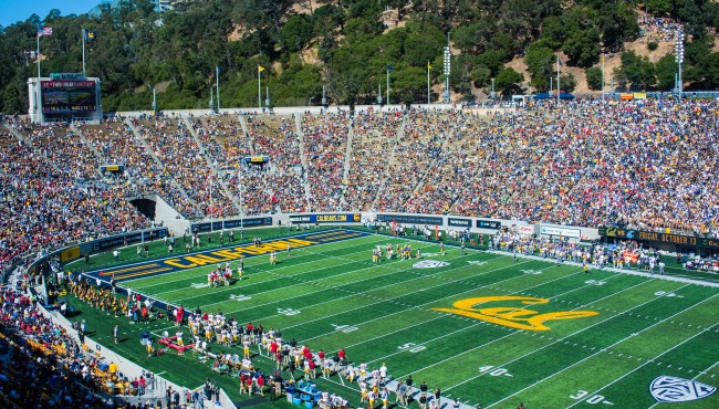 Memorial Stadium in Berkley