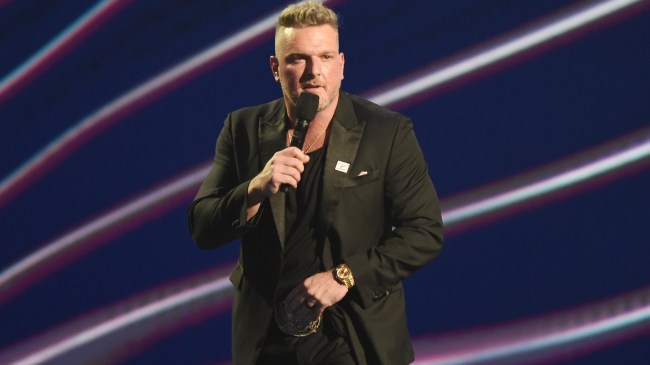 Pat McAfee speaks at the 2023 ESPYs.