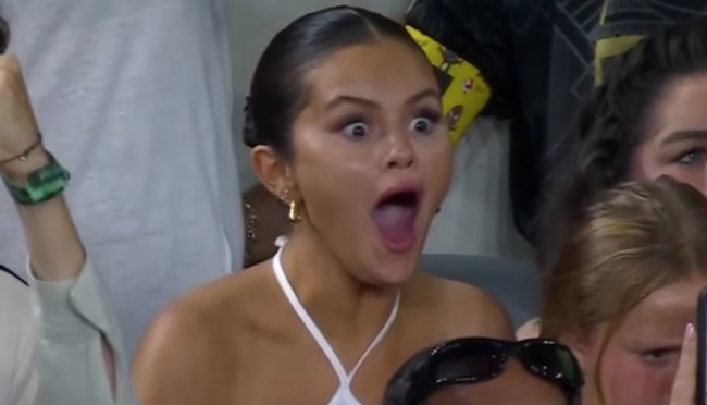 selena gomez at the lafc match