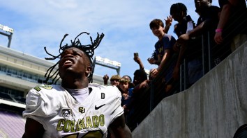 Viral Video Shows TCU Fan Calling Travis Hunter ‘Overrated’ Before Monster Game