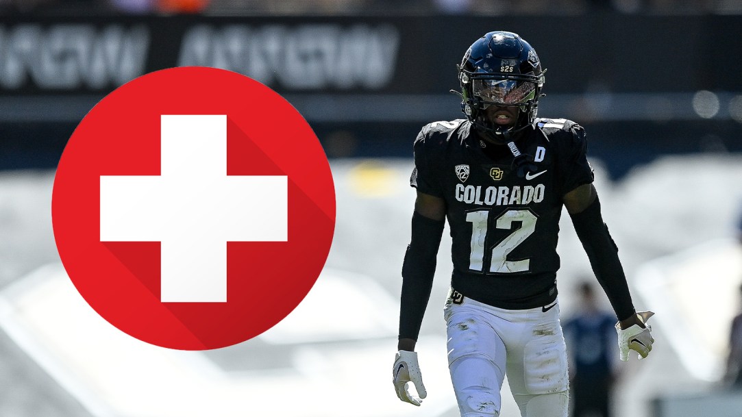 Travis Hunter Jr injury colorado state dirty hit update health hospital