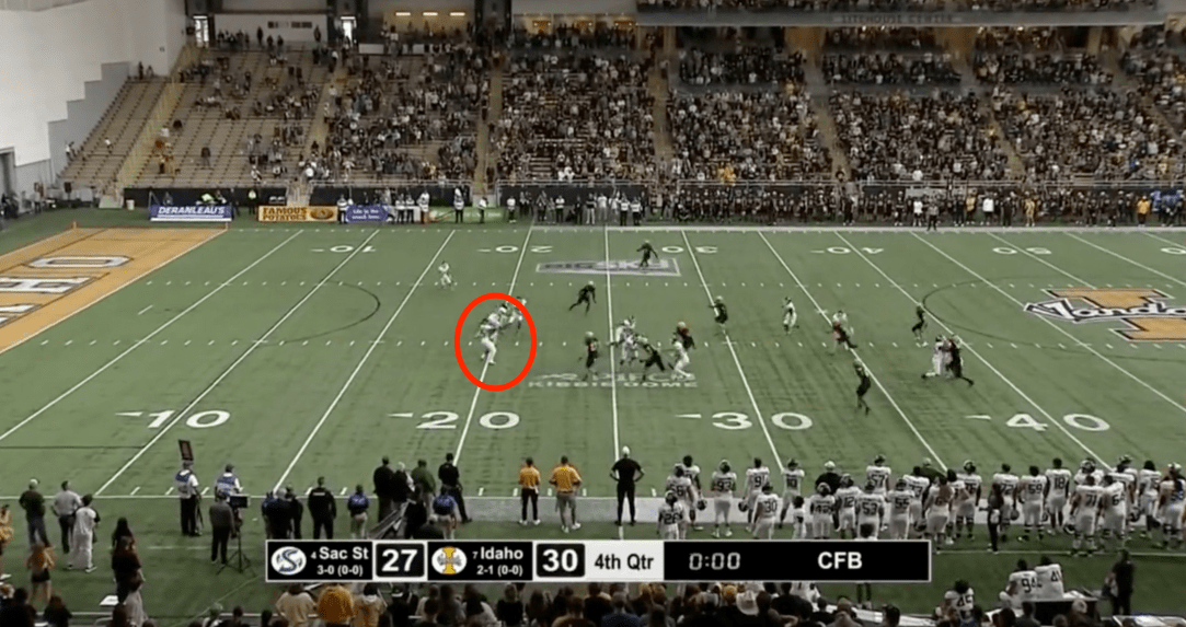Idaho Sacramento State Final Play Bad Beat Football
