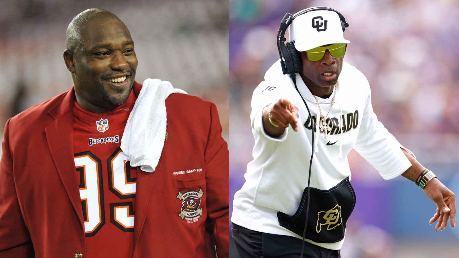 Warren Sapp Deion Sanders