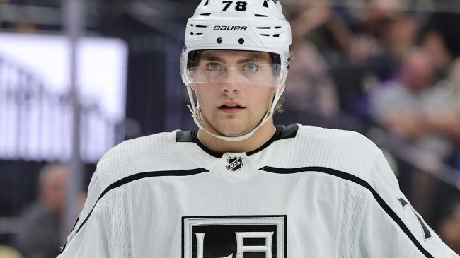 Los Angeles Kings winger Alex Laferriere