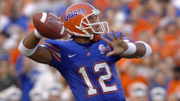 Florida QB Chris leak