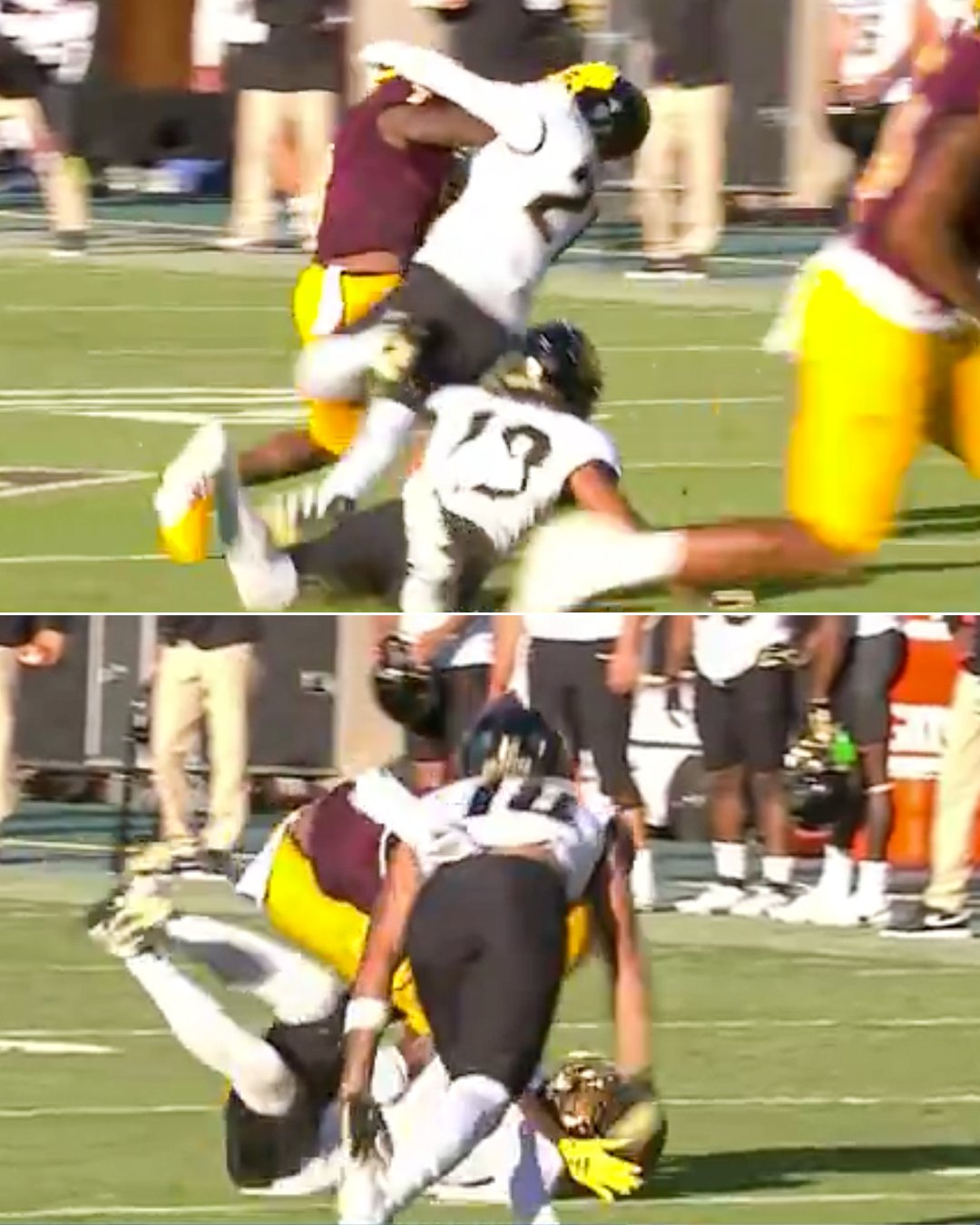 Shilo Sanders Stiff Arm