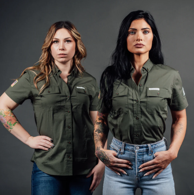 Women's Garage Button Down