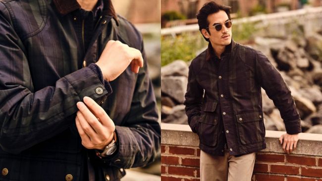 Flint and Tinder Special Edition Halley Stevensons Waxed Hudson Jacket