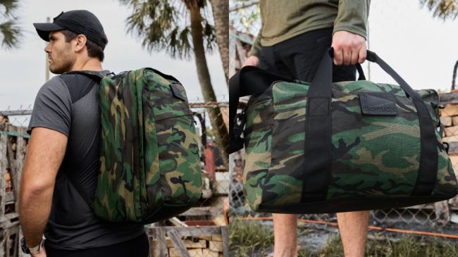 Shop GORUCK camo backpacks and kit bags at Huckberry