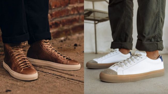 Shop Huckberry x Opie Way James sneakers