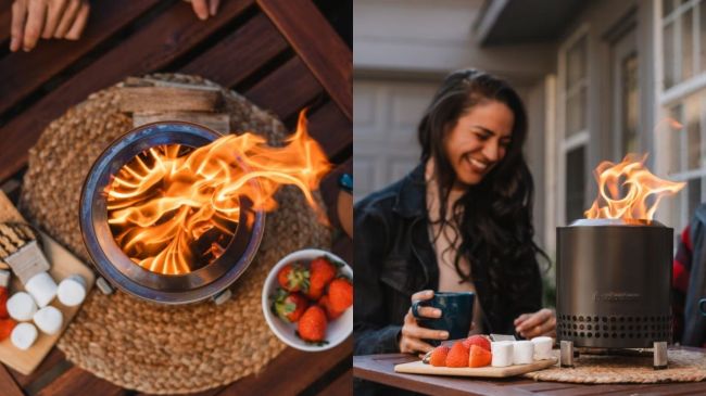 Solo Stove Mesa XL Tabletop Firepit available at Huckberry