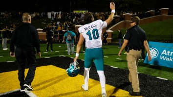Grayson McCall Taken Off Field In Ambulance After Brutal And Dirty Late Hit
