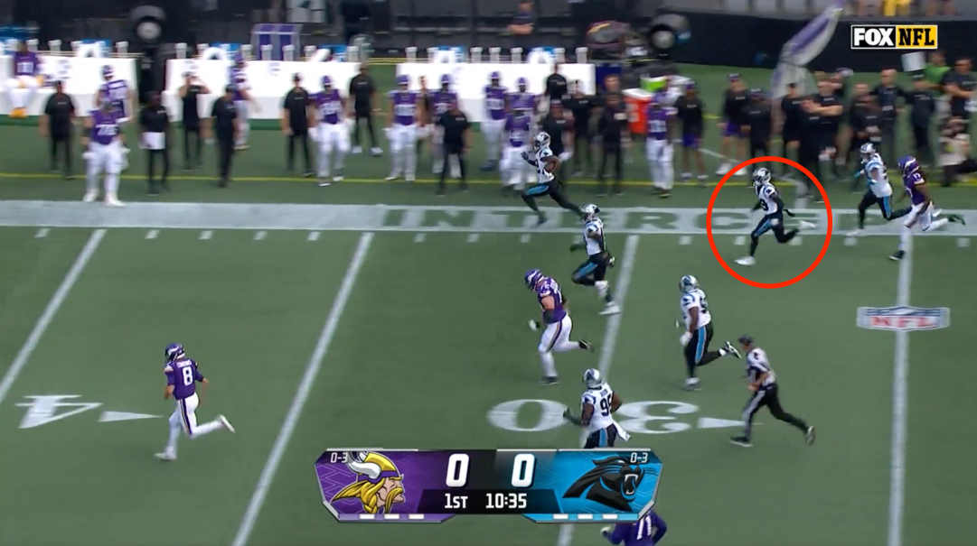 Kirk Cousins Interception Pick Six Big Hit