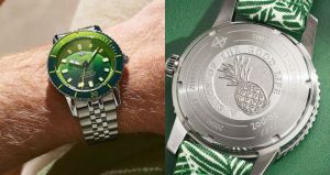 Zodiac Super Sea Wolf Pineapple Dream Watch