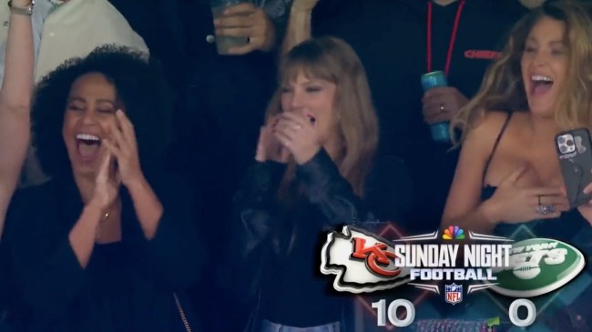 blake lively celebrating a touchdown
