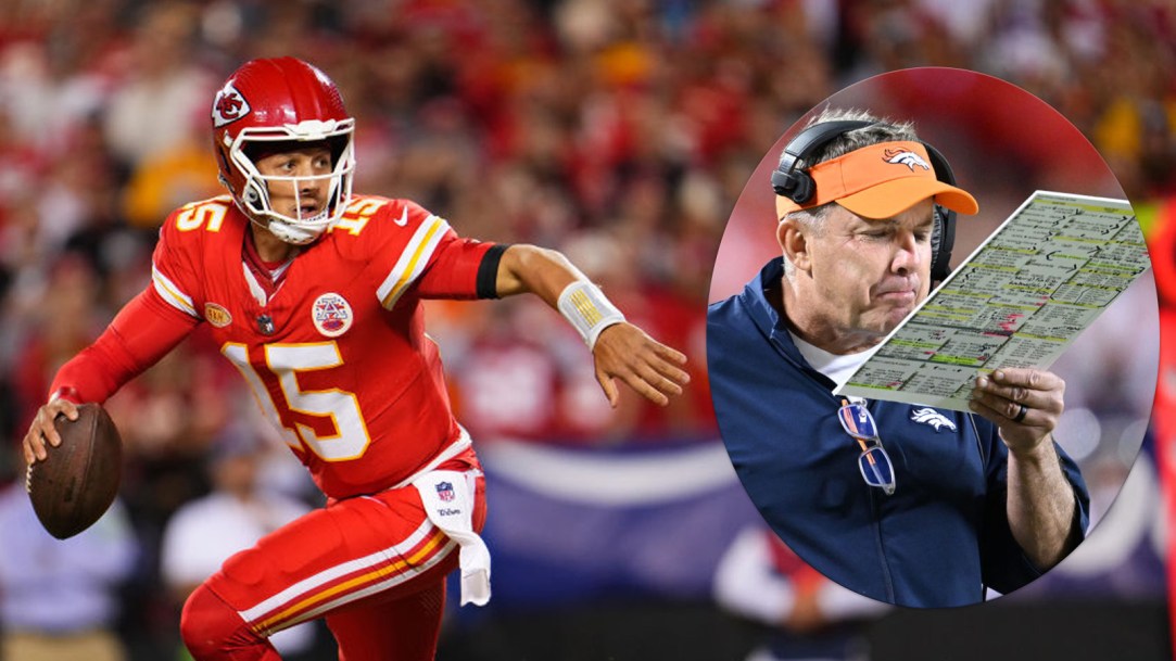 Denver Broncos Kansas City Chiefs Mahomes Tackle Defense Fail