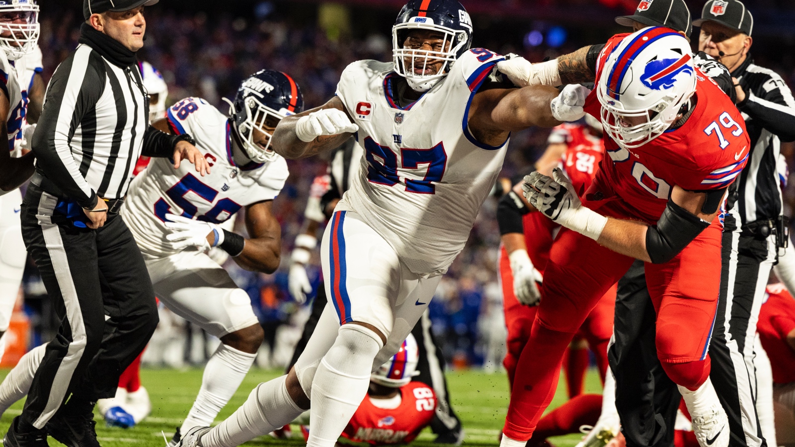 Dexter Lawrence of the New York Giants