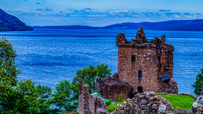 loch ness aerial view