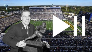 Roger Staubach, Elderly Navy Veterans Cause The Most American Delay In College Football History