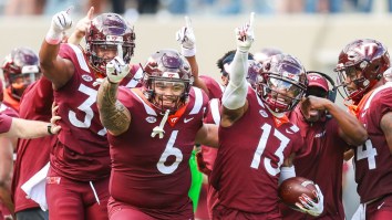 Virginia Tech Fools EVERYBODY, Especially Cameraman, With Intentionally Chaotic Fake Punt