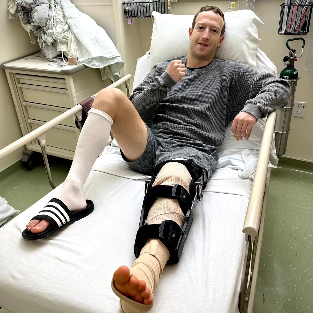 Mark Zuckerberg MMA Torn ACL