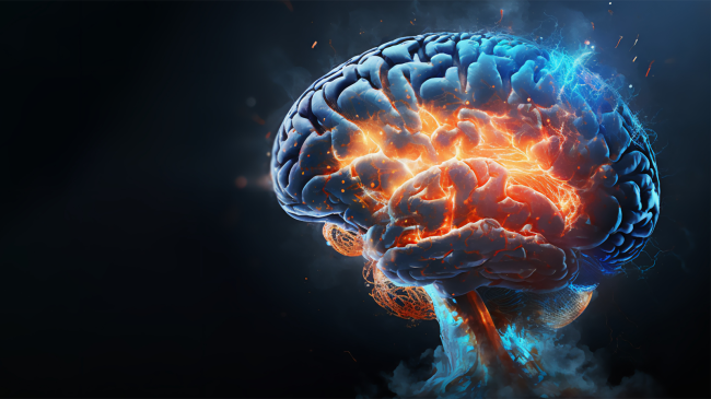 Brain on fire