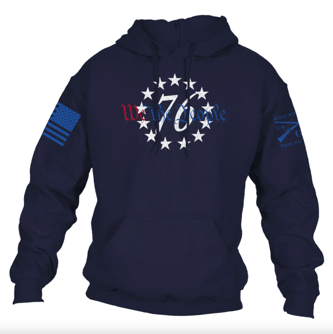 76 We the People Hoodie - Navy
