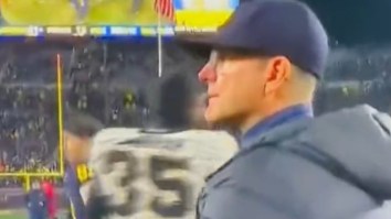 Jim Harbaugh, Ryan Walters Blow-By Handshake Goes Viral