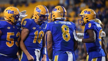 Absolutely Vicious Targeting Penalty In Pitt-Boston College Game Goes Viral