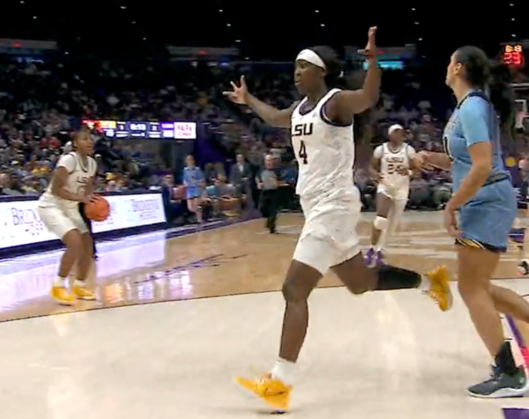 Flau'jae Johnson Mikaylah Williams LSU Kim Mulkey