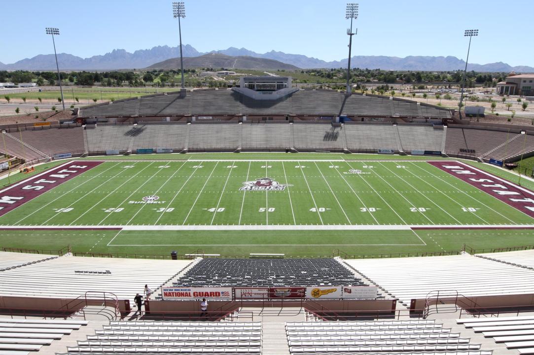 New Mexico State Football Locker Room