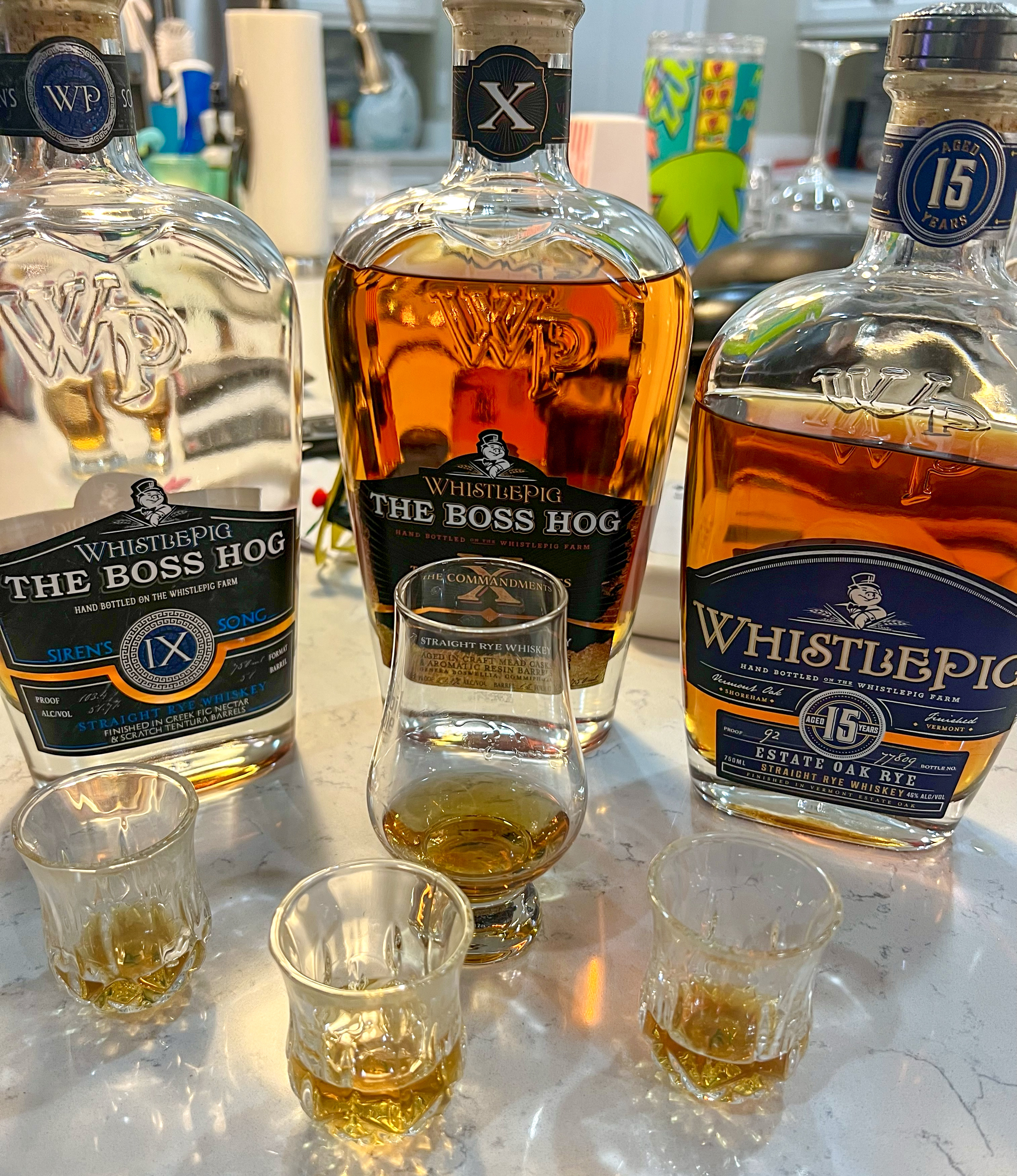 WhistlePig blind taste test