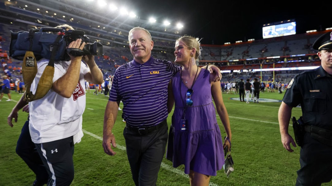 Brian Kelly Daughter Grace LSU