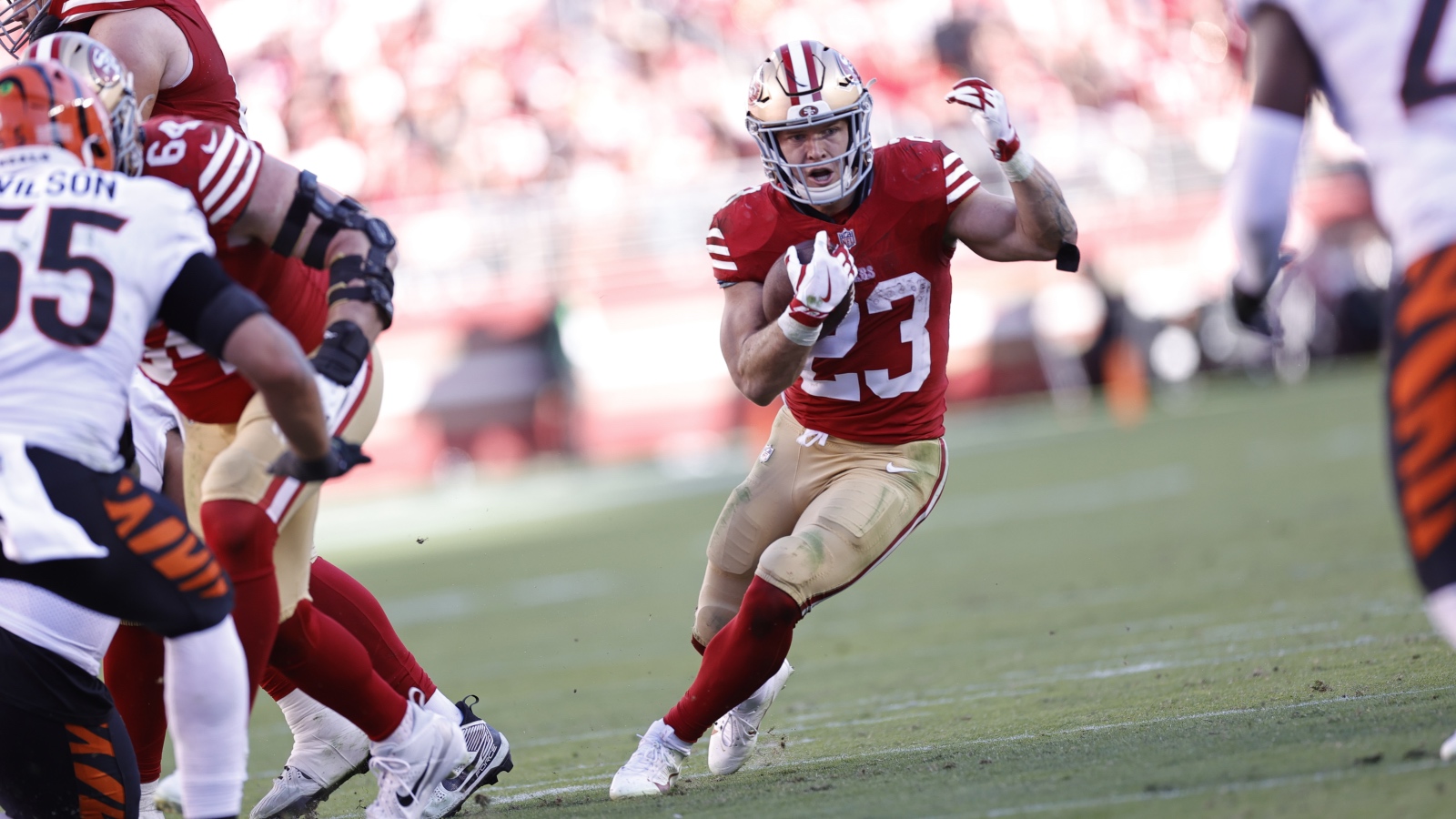 Christian McCaffrey running back