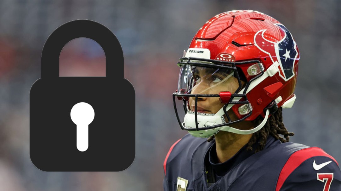 C.J. Stroud Locked Out Locker Room Texans