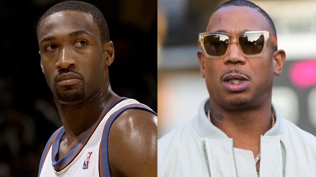 Gilbert Arenas and Ja Rule