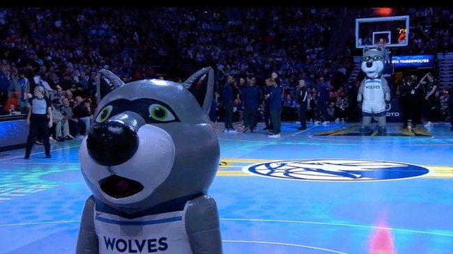 insane timberwolvs halftime show