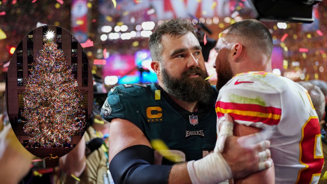 Jason Kelce Travis Kelce Christmas Song