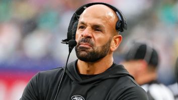 Watch Robert Saleh Find Out That Zach Wilson Didn’t Complete A Pass To A Wide Receiver