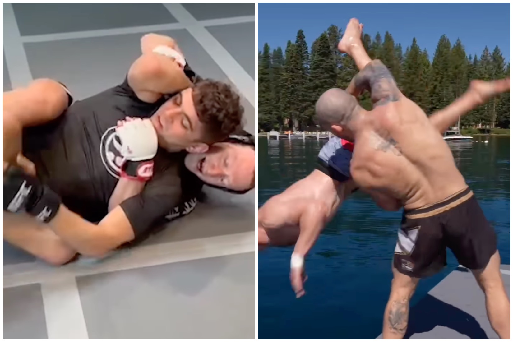 Mark Zuckerberg MMA training