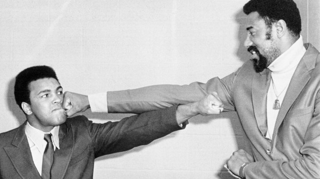 Muhammad Ali and Wilt Chamberlain