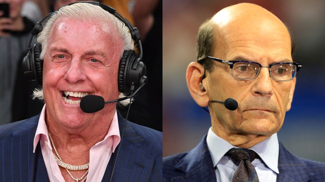 Ric Flair and Paul FInebaum